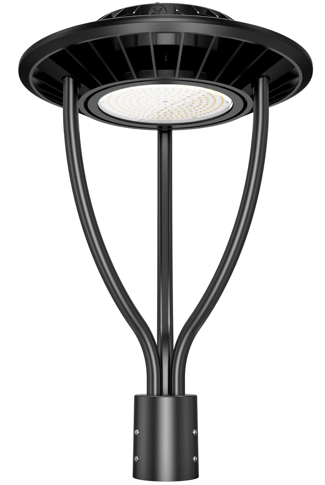 60W LED Post top Area Light Pathway Pole Light Fixture 5000K Daylight AC100-277V(150W HID/HPS Replacement) Parking lot Lantern Lights,Post Lamp (60)