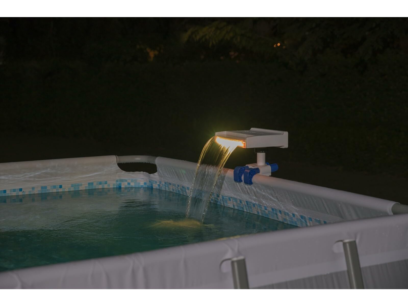 Bestway Wodospad LED, 34,5 x 24 x 32 cm, niebiesko-biały