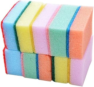 10pcs Dish Sponges for Washing Dishes, Kitchen Sponge for Pots Sponges for Cleaning Kitchen Sponges and Scrubbers Cleaning Sponges Scrub Sponges Scouring Pad for Dishes Bowl Pot Pan
