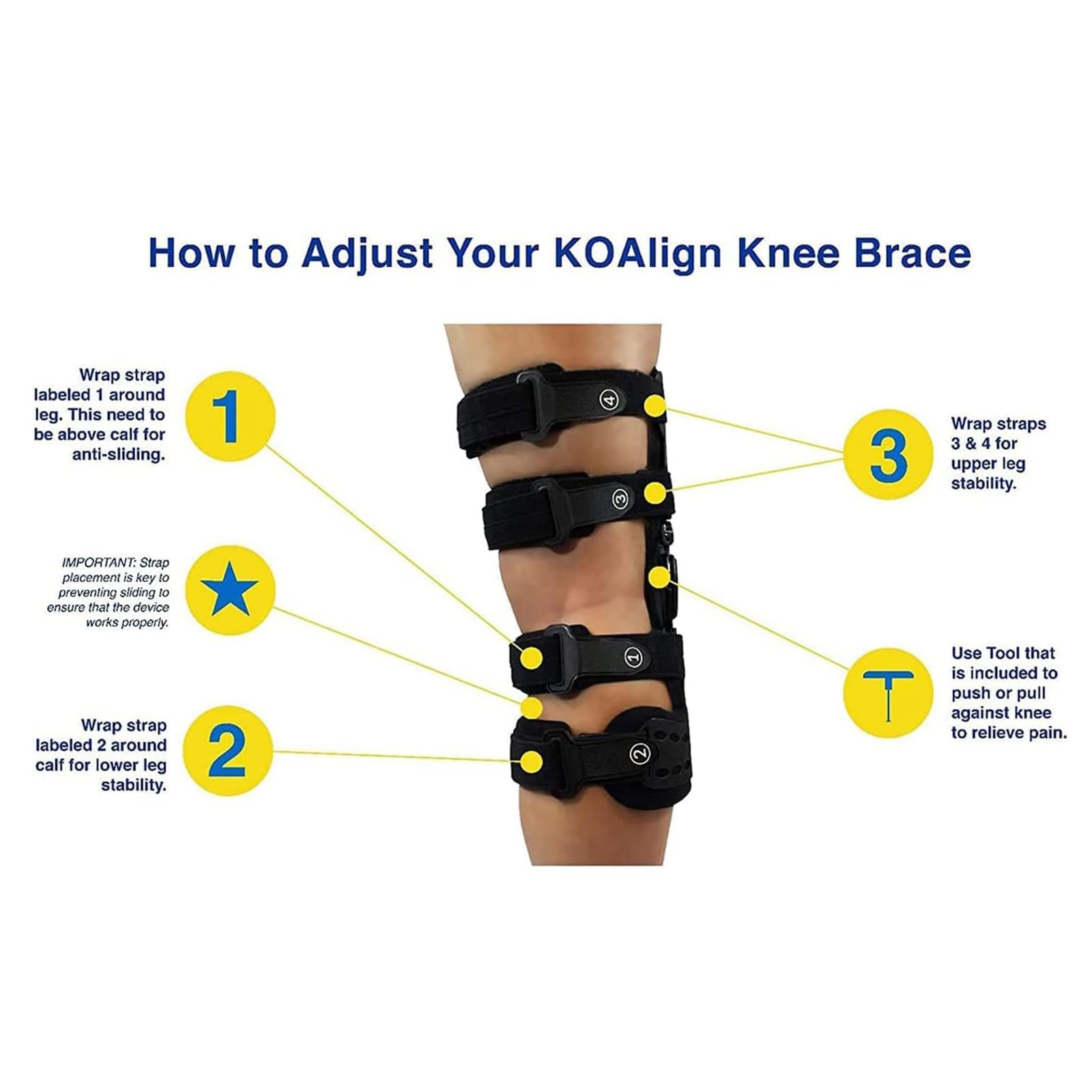 Regulowany Stabilizator Ortopedyczny Kolana, Zawiasowy Stabilizator Kolana, Półotwarta Konstrukcja, Regulowane Pokrętło Oraz Suwaki Do Prostowania I Zginania,M