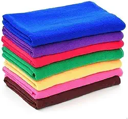 Kit 10 Pano de Chao Microfibra Macio 60x80cm Toalha de Limpeza Gigante Residencial