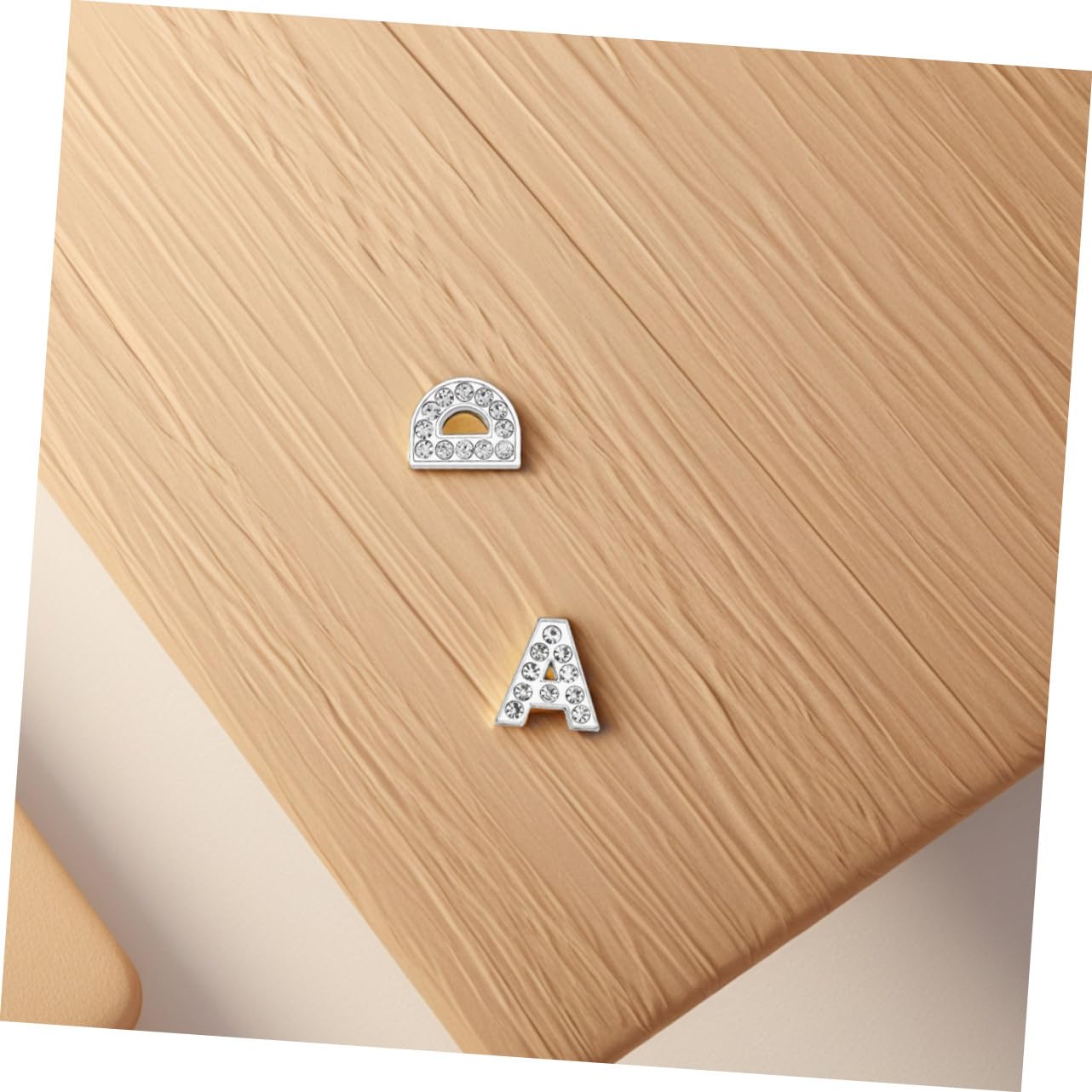 Dijes de Letras Diamante de Imitación para Pulseras DIY 130 Piezas