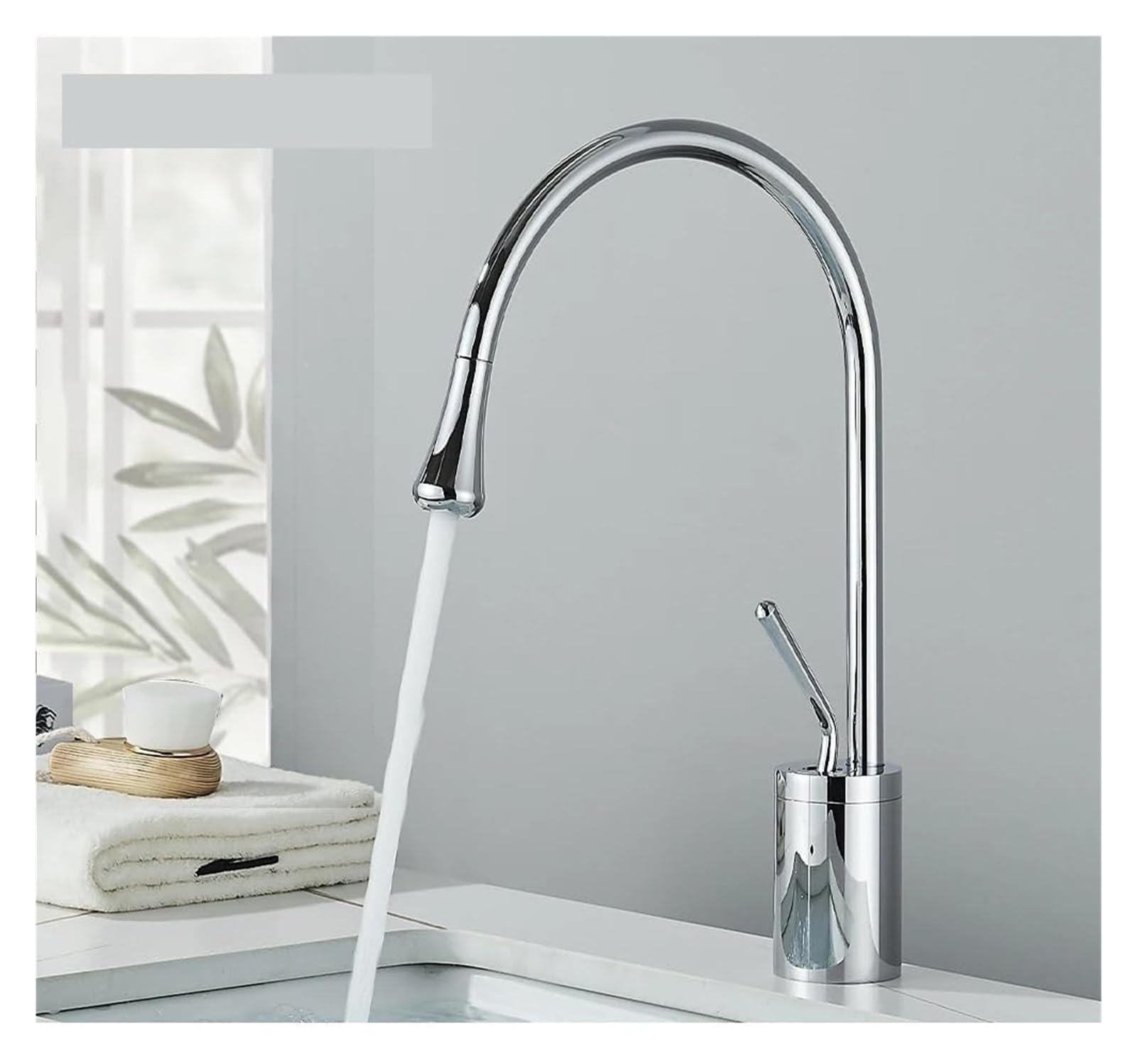 Lyvqzpwlr Chrome Medium Bathroom Basin Pillar Taps, Basin Faucet Multicolor Deck Mounted Sink Tap Mixer Hot Cold Brass(Chrome Medium)