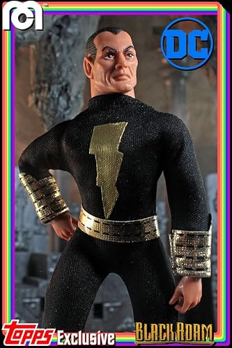 Mego Topps X Dc Comics Black Adam 8" Action Figure #TOP1
