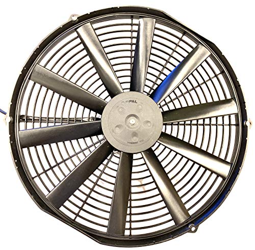 Spal 30102120 16" Puller Fan 12 Volt High Performance Straight Blade 1918 Cfm Va18-Ap70/Ll-86A #TOP6