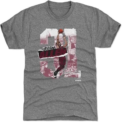 500 LEVEL Jarrett Allen Camiseta Hombre - Jarrett Allen Cleveland Rough