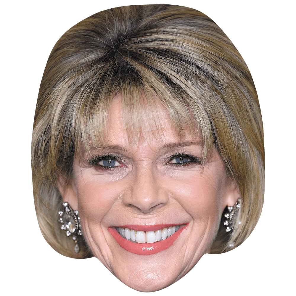 Ruth Langsford (Smile) Celebrity Mask, Flat Card Face, Fancy Dress Mask