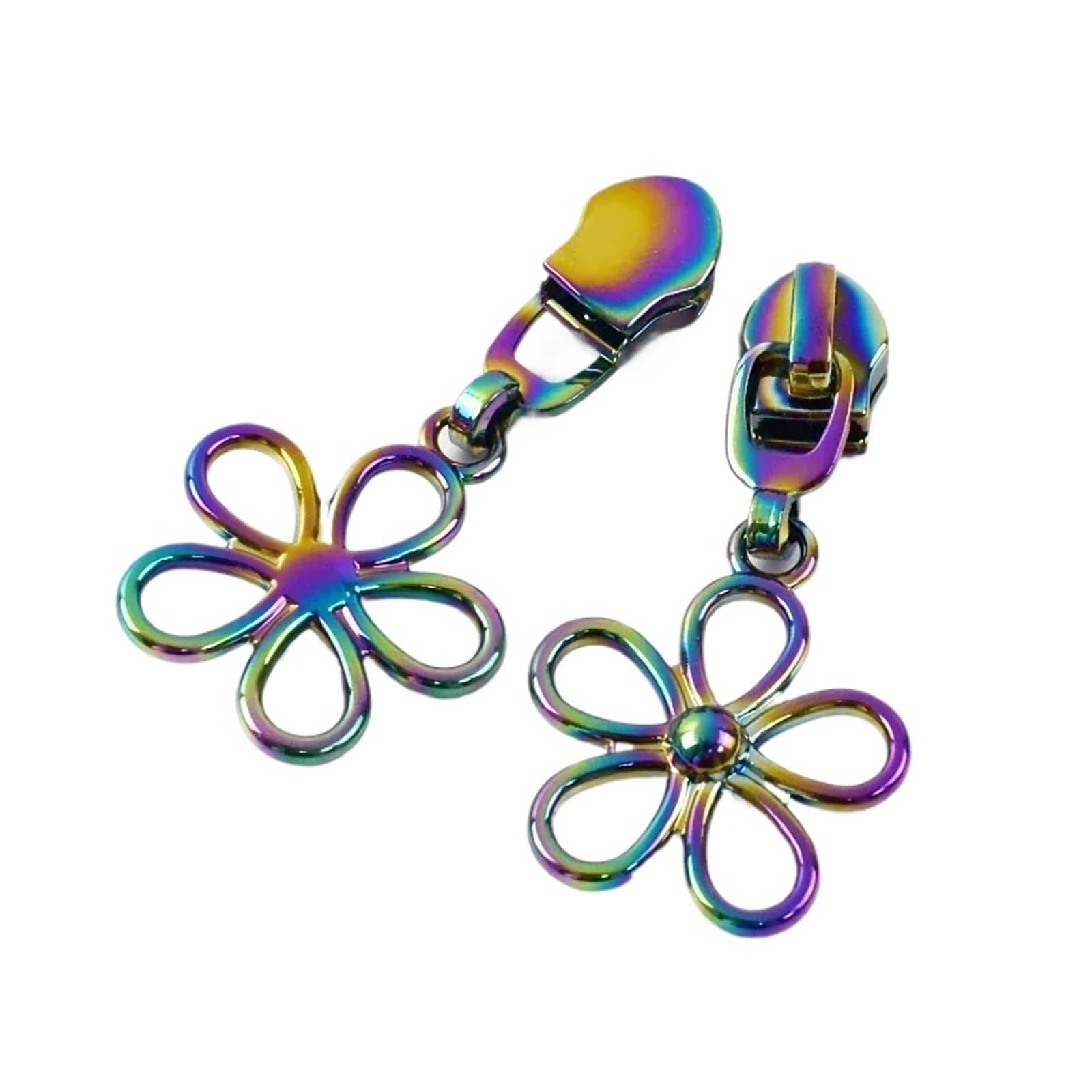 10 Pz 5# Nylon Cursore Cerniera for Borsa Giacca Cerniere Tirare Testa Scarpe Decorazione Zip Kit Di Riparazione Accessori for Cucire FAI DA TE(ZT028-Colored)
