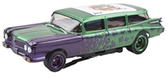 Auto World x Premium Hobbies 4Gear Batman The Joker 1959 Cadillac HO Scale Slot Car CP7944