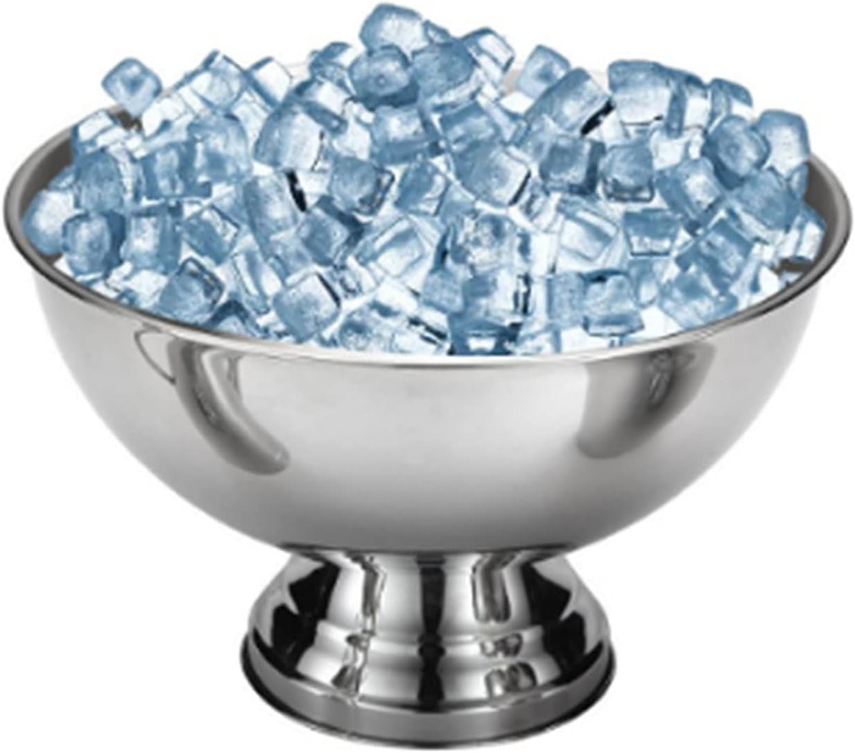 Ice Buckets, Drinks And Private Party Ice Bucket Practical And Safe Stainless Steel Champagne Basin Suitable for Bar, Ktv, Restaurants, Home, Etc