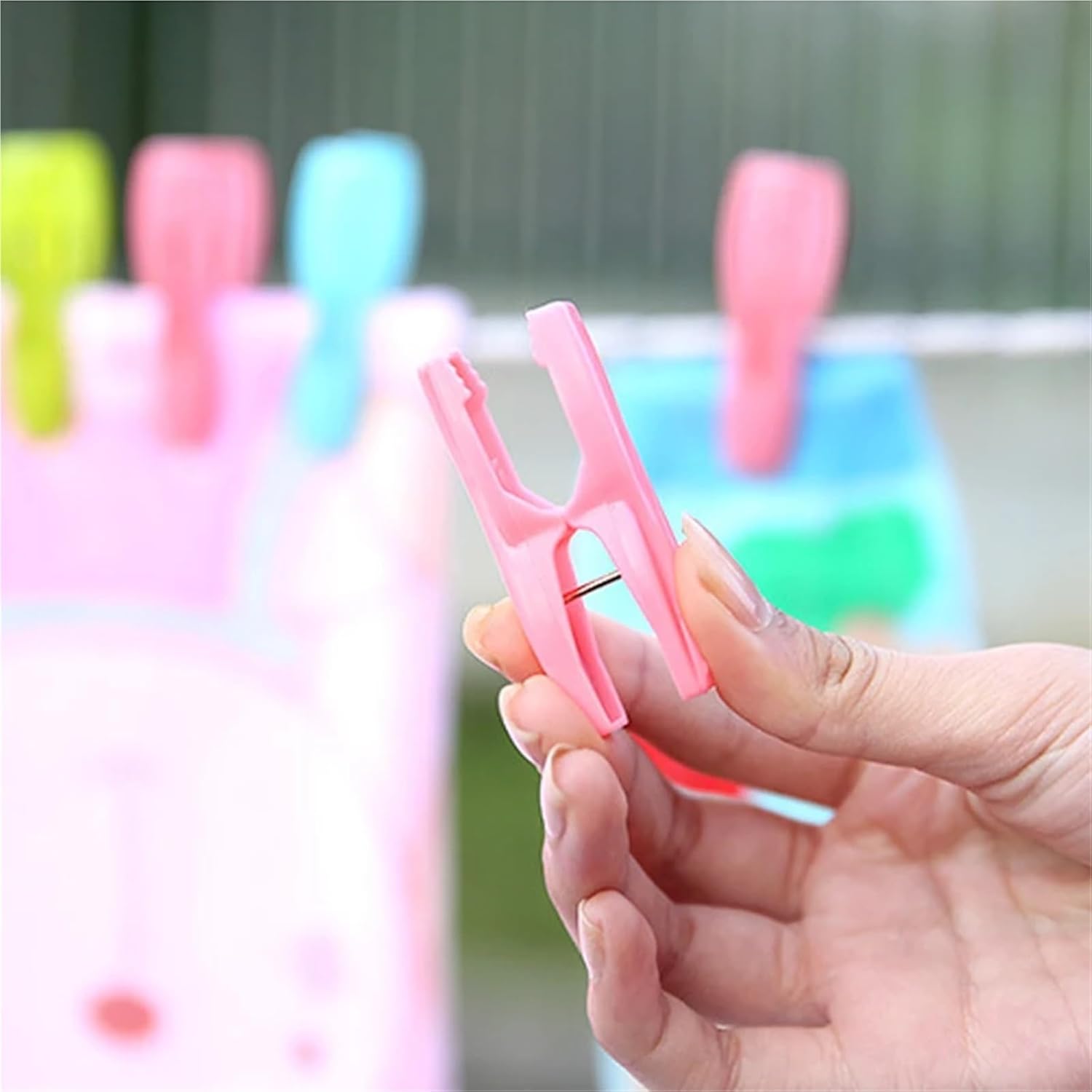 Clothespins for Laundry 200PCS Clothes Drying Clip, Sock Clip, Windproof Clip - Suitable for Drying Clothes, Socks, Blankets, etc