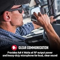 Vista 3 de Radio CB de 40 canales Cobra 29 LTD CHR con capacidad PA, talla única , Beige