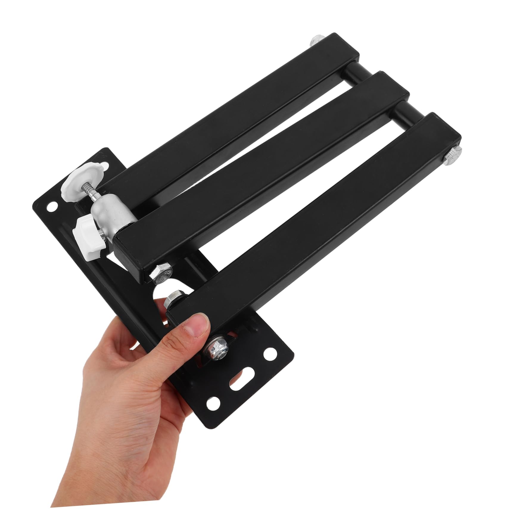 Veemoon Soporte de Proyector de Pared Ajustable en Aleación de Aluminio Gancho para Colgar y Ahorro de Espacio Adecuado para Dormitorio y Uso Junto Cama