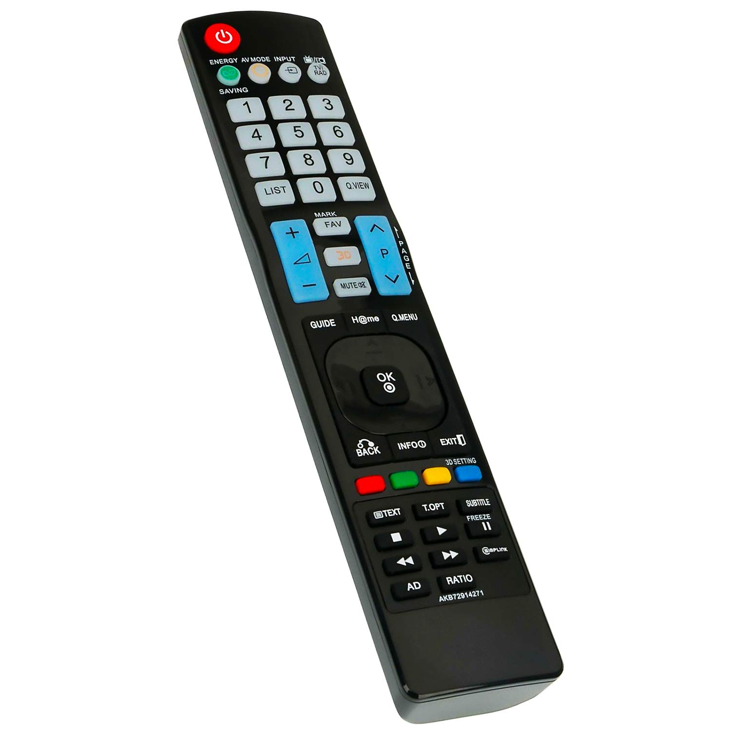 Télécommande Neuve Pour Téléviseurs LG 50PT250ZA, 50PT350, 50PT350ZD - Modèle AKB72914044