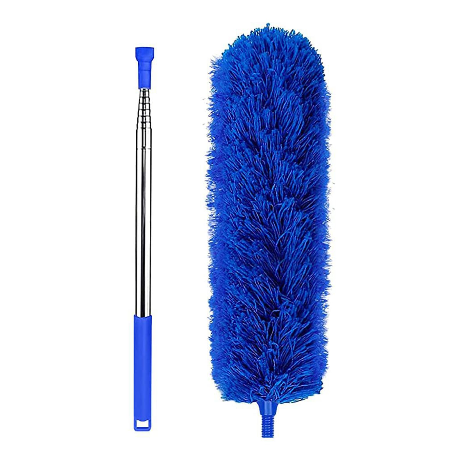 YROHGKPN Gutter Maintenance Brush Equipped with Detachable Telescopic Rod for Debris and Storage Adjustable Gutter Cleaning Tool