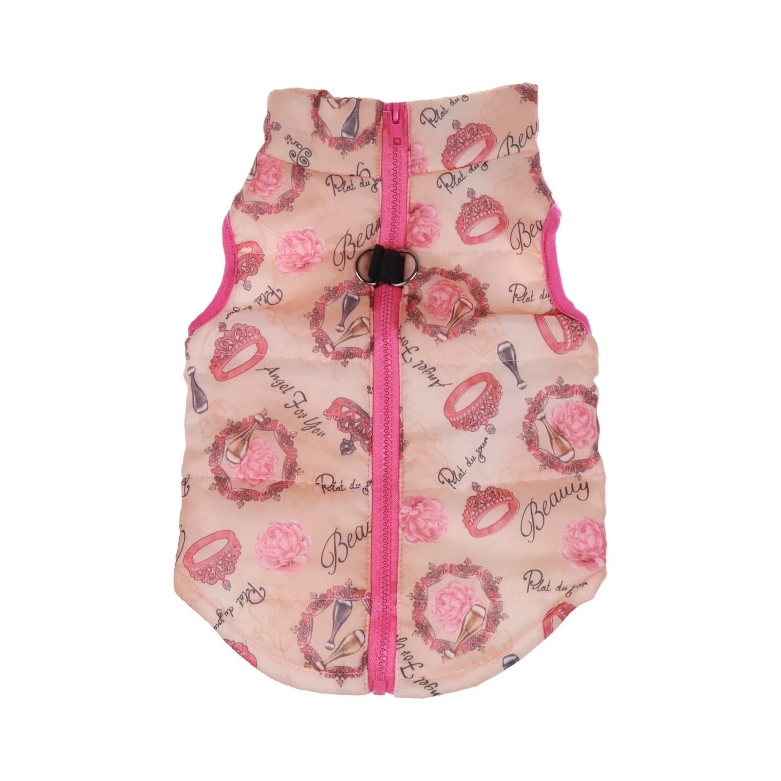 Vêtement pour chiots et petits chiens manteau chaud de promenade hivernale
