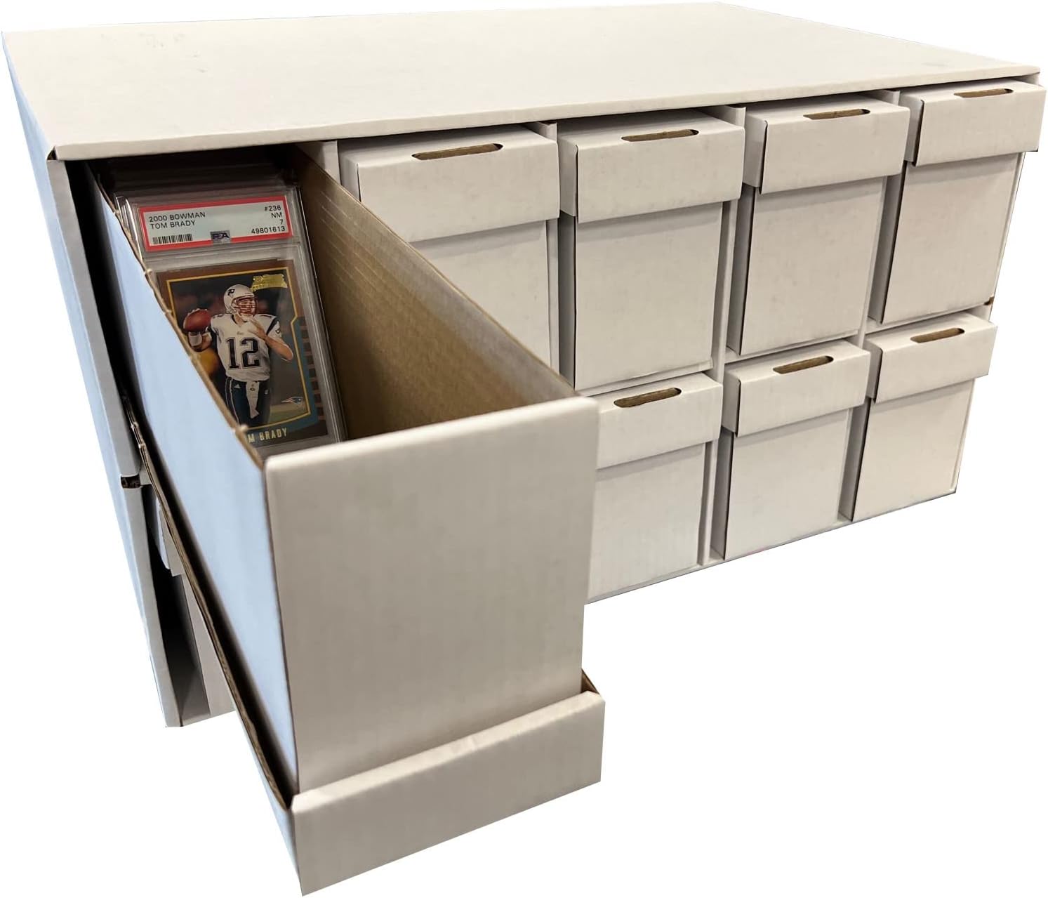 Max Protection Graded Card Penthouse Storage Box System - Holds Graded Cards and Card Saver 1's