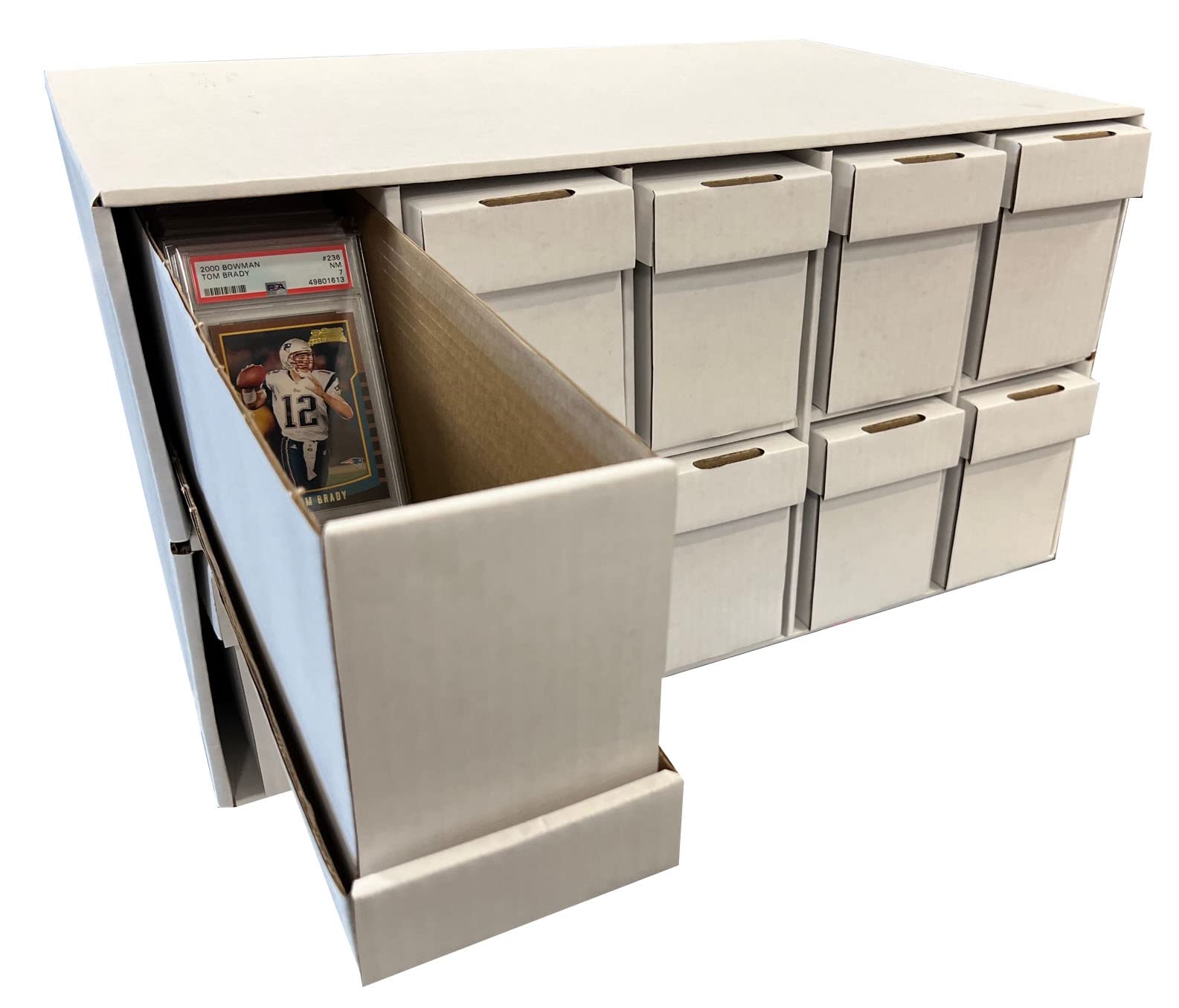 Max Protection Graded Card Penthouse Storage Box System - Holds Graded Cards and Card Saver 1's