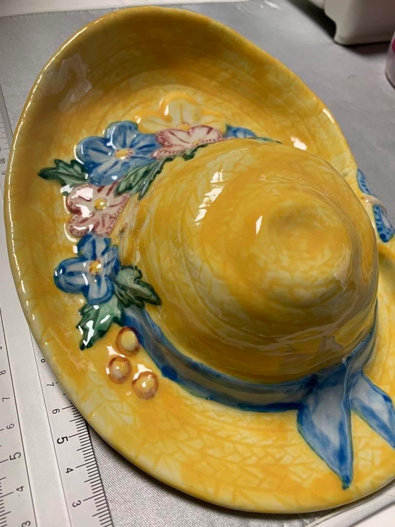 ベルモード帽子店　記念品　壁掛け　花瓶　1994年　 047 ベルモード帽子店 記念品 壁掛け 花瓶 1994年 047