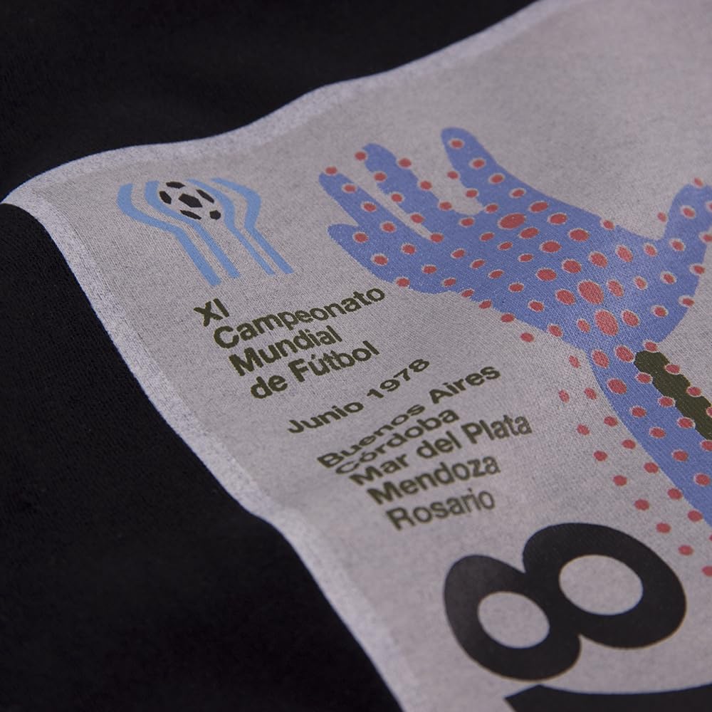 COPA Argentina 1978 World Cup Poster T-Shirt Black