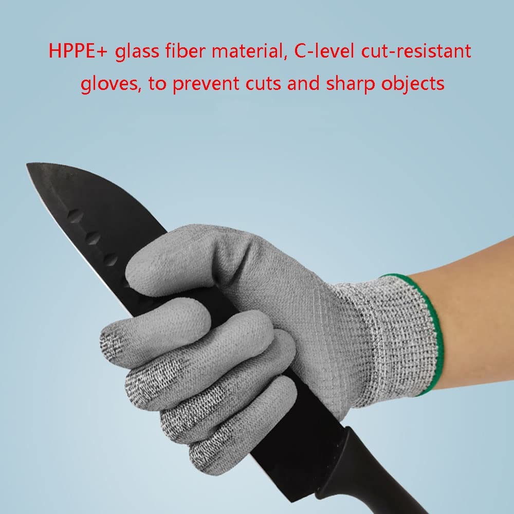 Axdwfd Guantes De Trabajo For Hombres, Guantes De Jardinería, Guantes Antideslizantes, Adecuados For Fines Generales Y Decoración del Hogar. (Size : L)