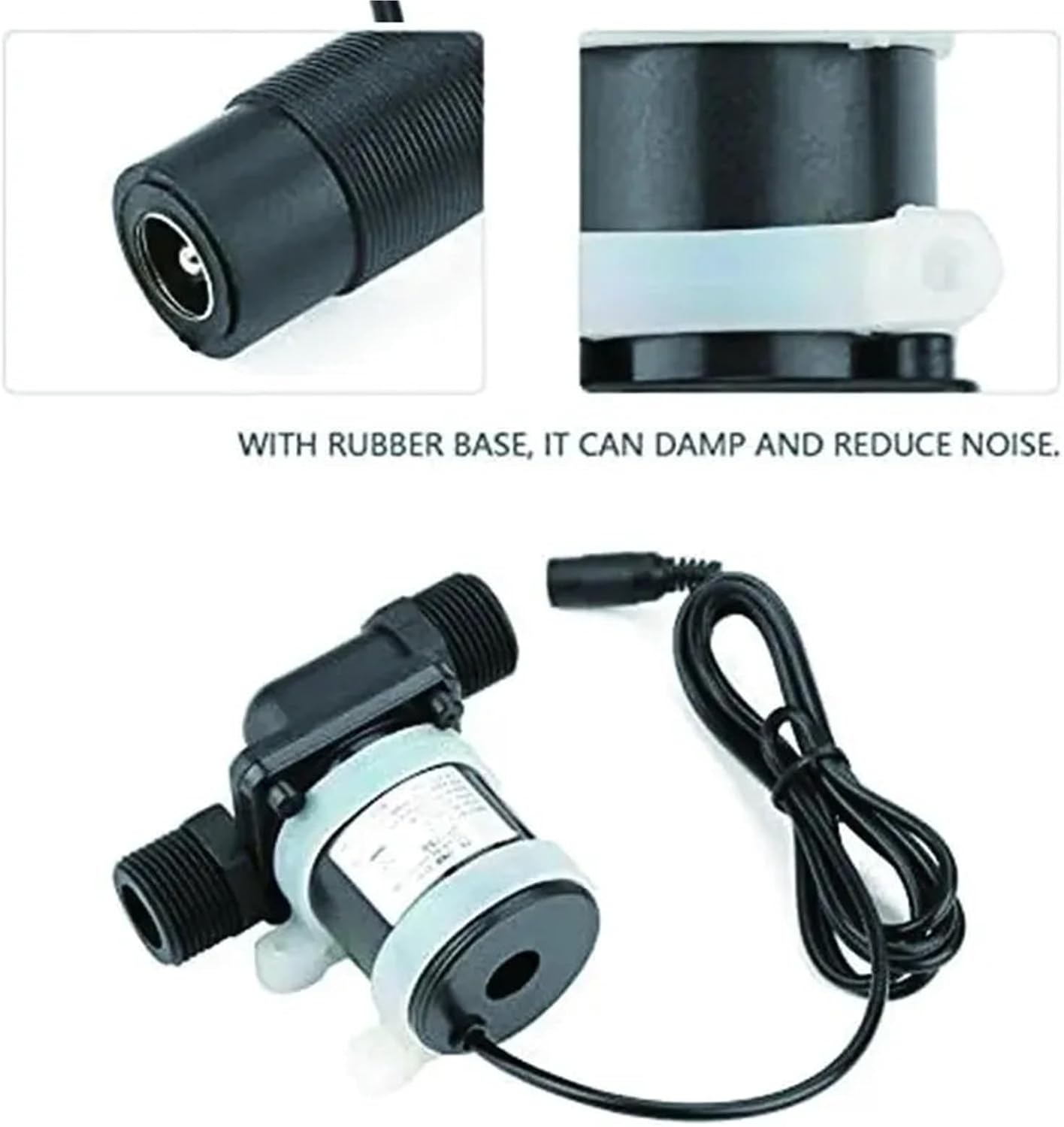 JT-750 DC 12V 24V Brushless Solar Motor Water Pump Water Heater Shower Floor Heating Booster Pump Submersible Water Pump 1Pcs(DC6-12V JT-750 pump)