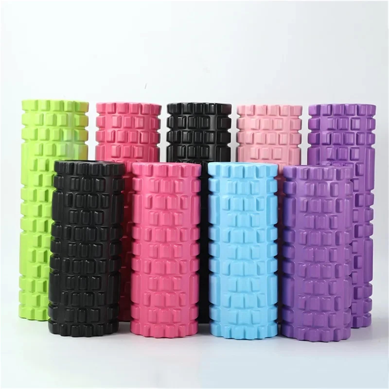 1 unidad de columna Yoga, gimnasio, rodillo espuma for ejercicio, Pilates, práctica, masaje muscular espalda Para Entrenamiento(Color2)