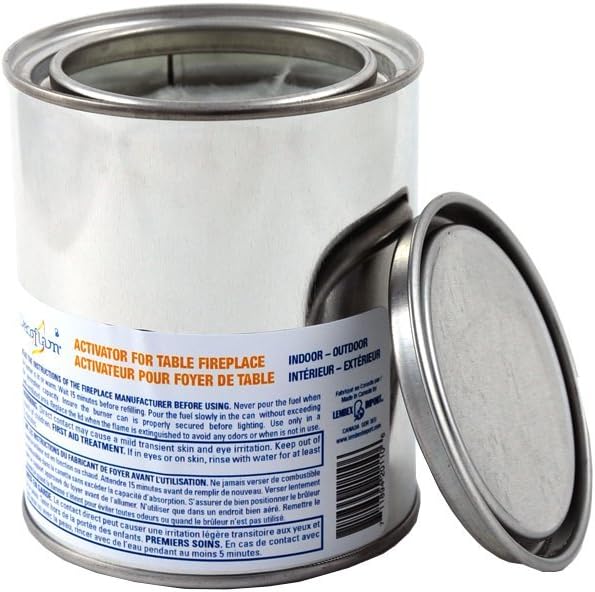 decorpro (D99027) Ethanol Activator Can (Single Can), Small, Clear
