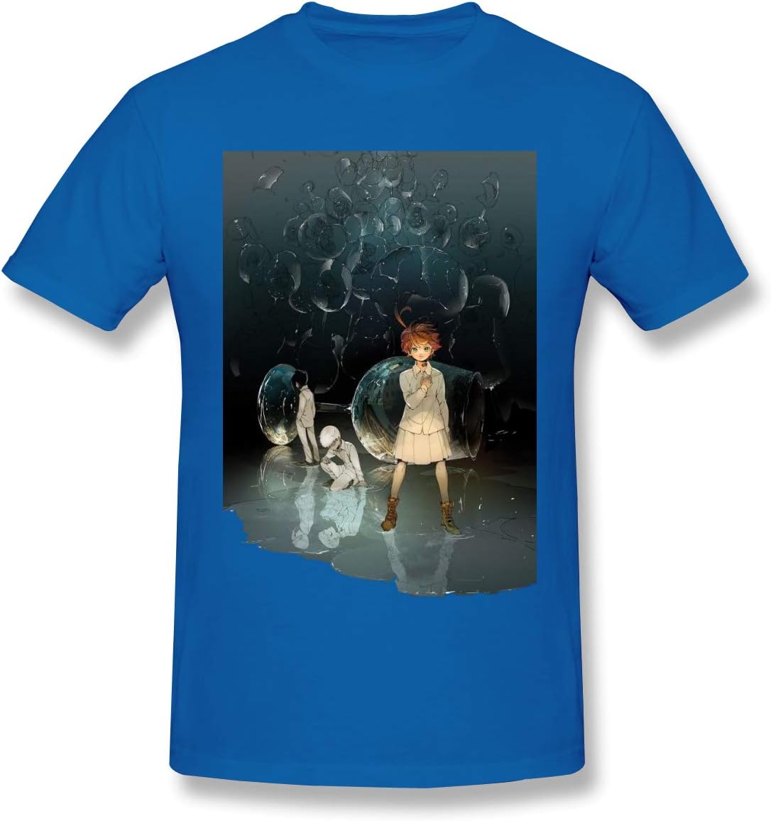 ShirtBlue The Promised Neverland Shirt for Mens/Womens/Unisex/Teenagers The Promised Neverland Cosplay Shirt