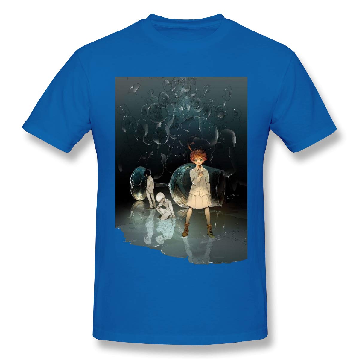 ShirtBlue The Promised Neverland Shirt for Mens/Womens/Unisex/Teenagers The Promised Neverland Cosplay Shirt