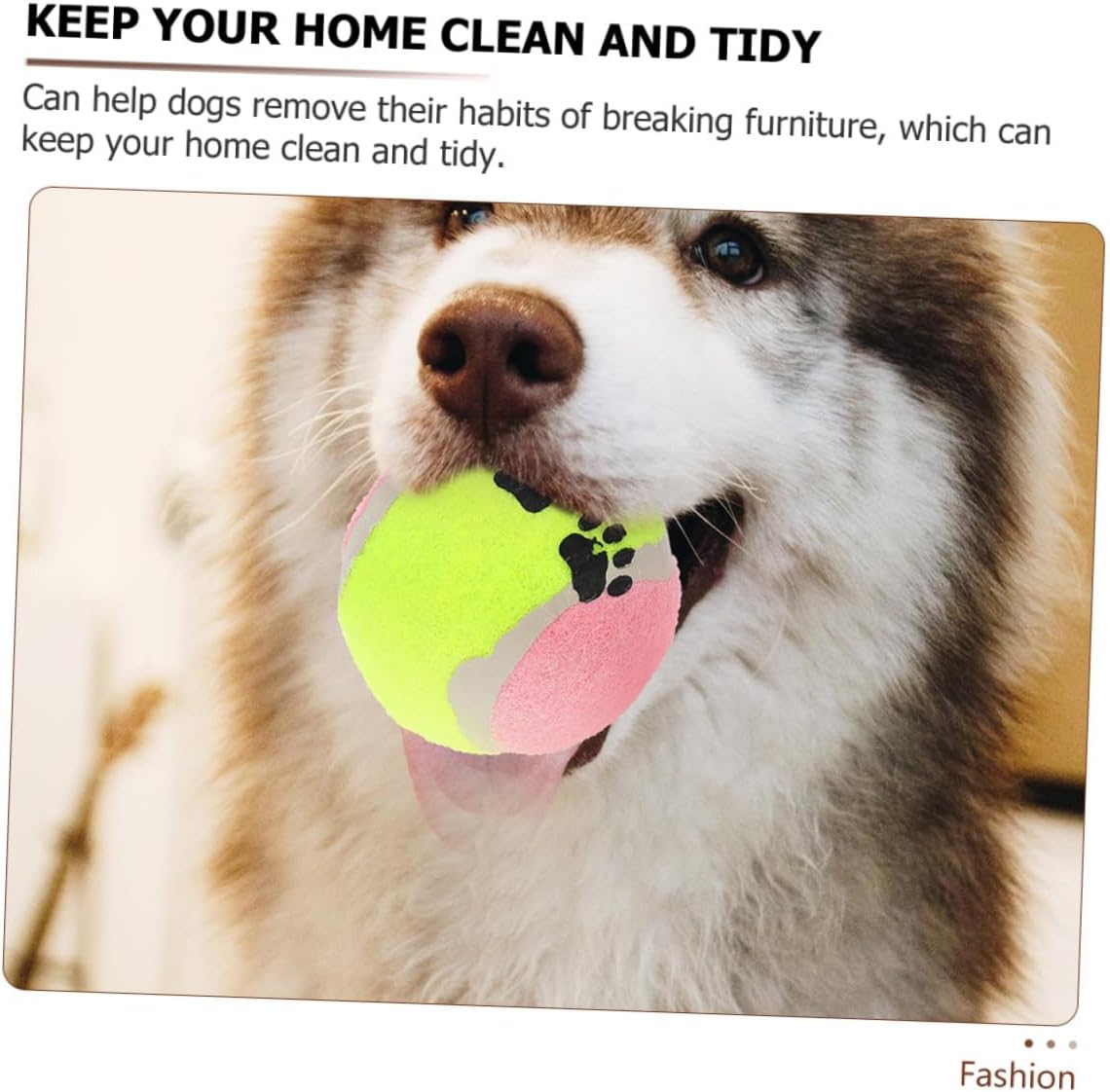 16pcs Small Dog Tennis Balls Plush Rubber Pet Throwing Interactive Training Balls for Puppies Outdoor Play Random Color