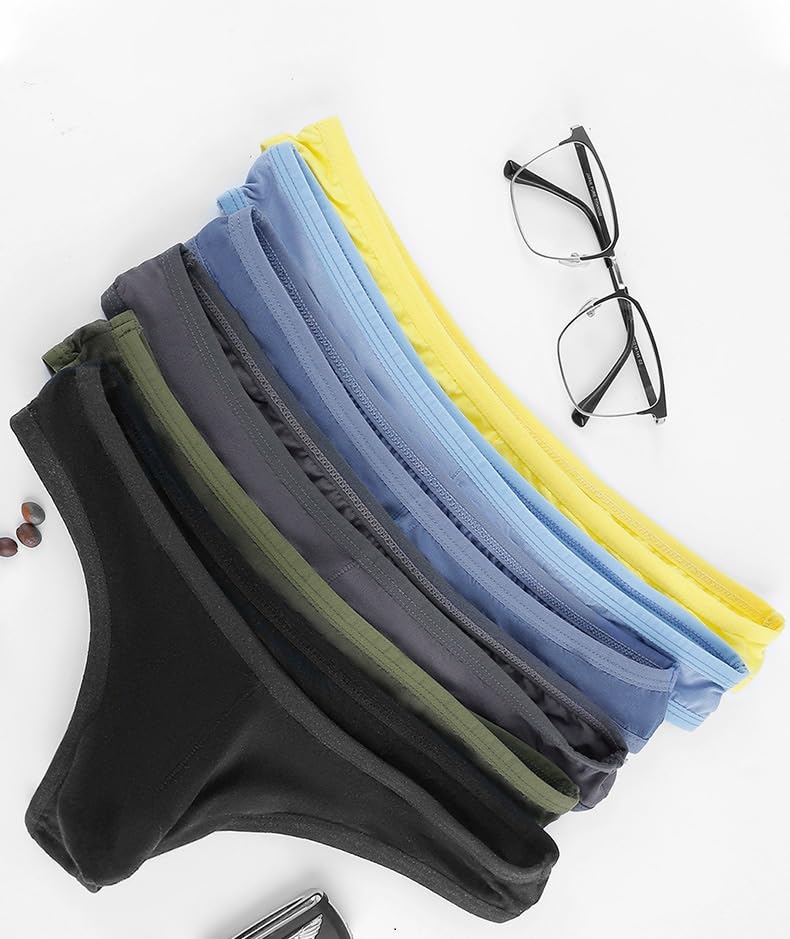 Modal Thong for Men - Elastic, 3D Pouch Sensational,Breathable, Low-Rise Comfort4