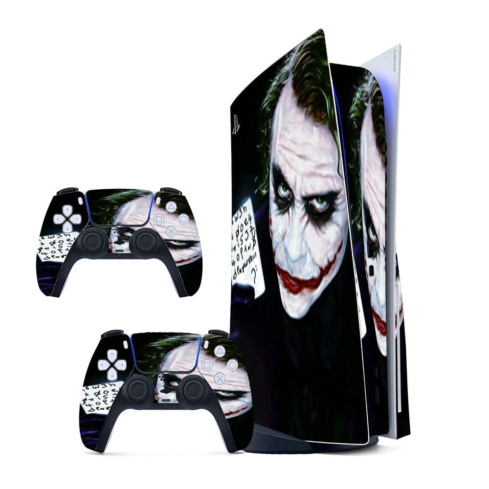 GADGETS WRAP Printed Vinyl Skin Sticker Decal for Sony PS5 PlayStation 5 Disc Edition Console & 2 Controller (Skin Only, Console & Controller not Included.) - Joker Card Multicolor (B0BW3Y7M1Y) Amazon Price History, Amazon Price Tracker