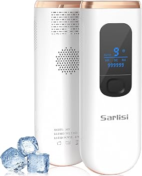 Full Body Hair Remover New Model Cold Sensation Hair Removal IPL Light Hair Remover, Home Use, 9-Level Adjustment, 990,000 Shots, Continuous Irradiation, Light Hair Remover, Light Aesthetics