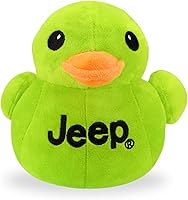 Vista 1 de Jeep Texto Logo Peluche Animal Pato Verde -Perfect Enthusiasts You've Been Ducked (Verde)