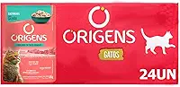 Ração Úmida Origens Sachê Gatos Castrados Salmão 85g 18 Unidades
