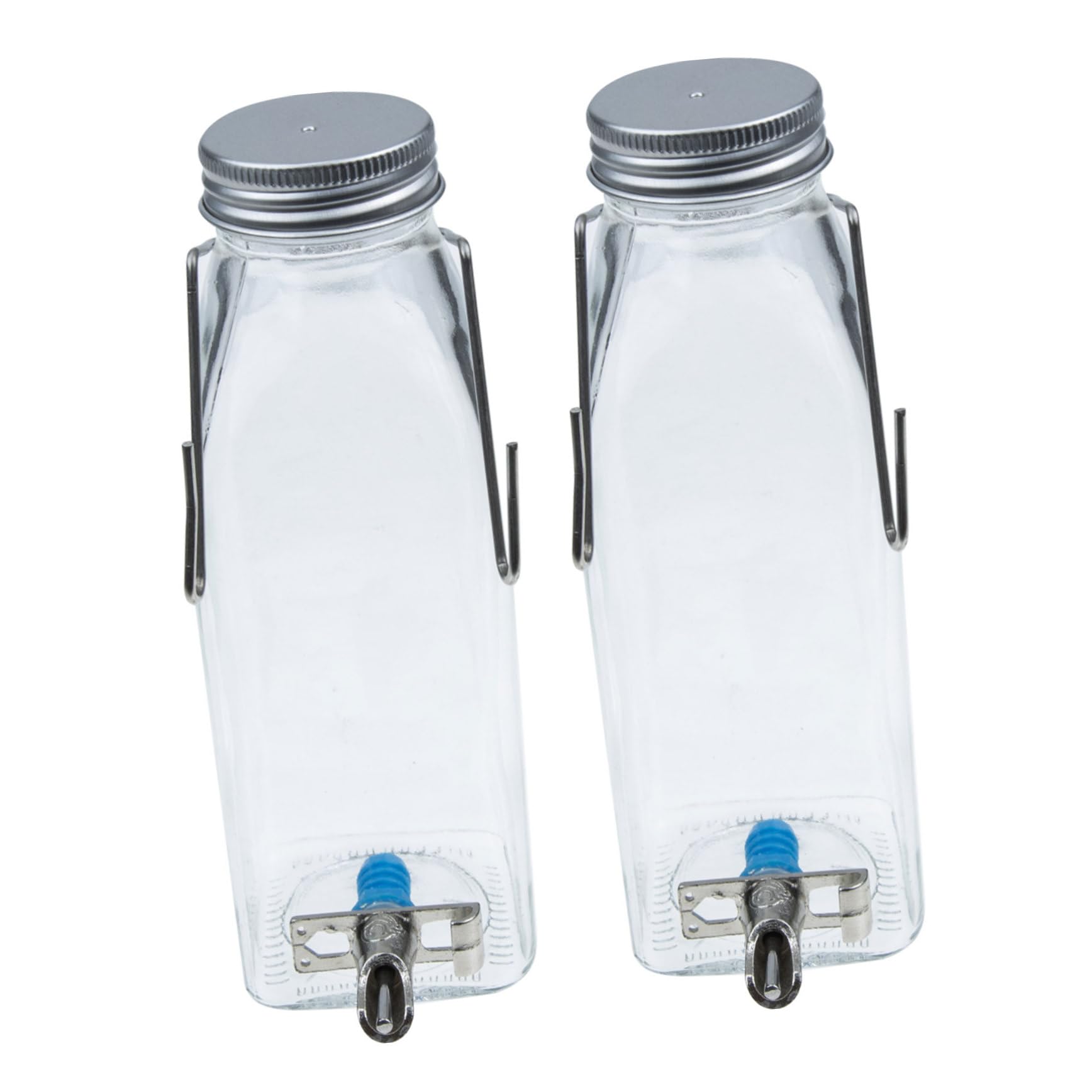 VICASKY Bunny Water Bottle Rabbit Waterer 350ml Pet Water Fountain Hang-on Feeder Leak- Durable Easy to Refill