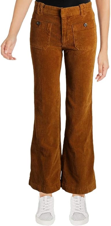 PantalÓn palazzo de pana Blanco Mujer | Pantalones y Chinos Benetton » Obpmu