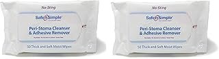Special Sale - 2 Packs of 50 - Safe N' Simple Stoma Wipe Sns00525 Safe N' Simple