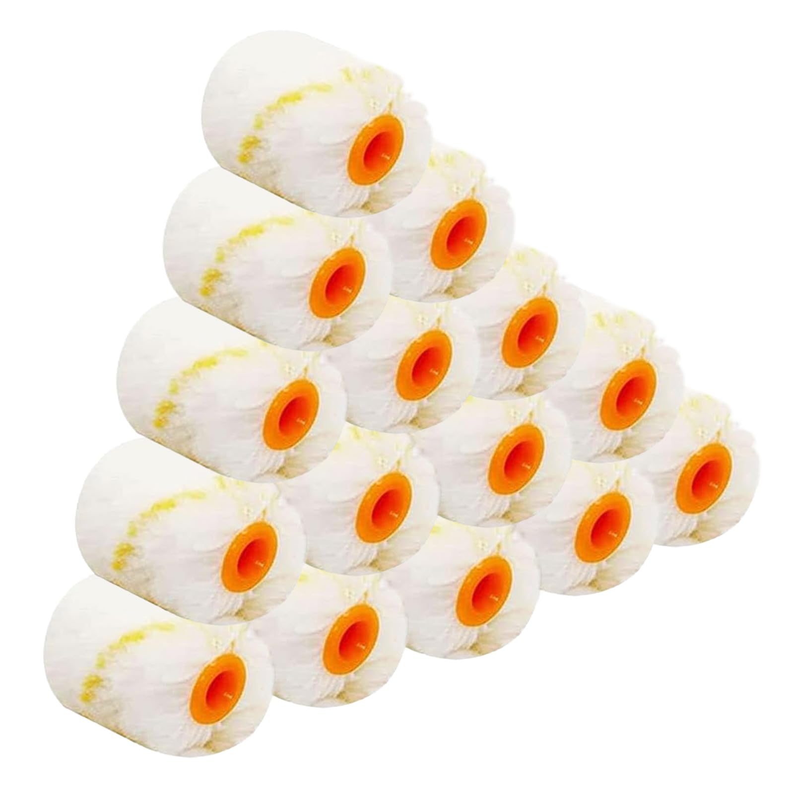 Hubaow 15 Pieces Paint Roller Cover, 2 inch Microfiber Roller Covers, Washable Covers for Roller Frame, House Painting Supplies, Naps for Paint Roller Brush for Painting Walls Ceilings