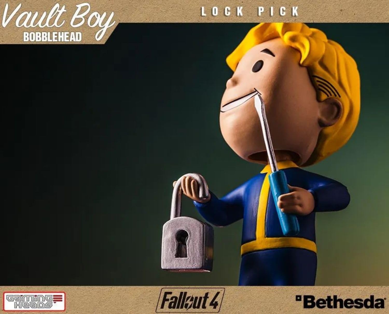 Fallout 4 Vault Boy 111 Bobble Head Series 1 Bobblehead Figure