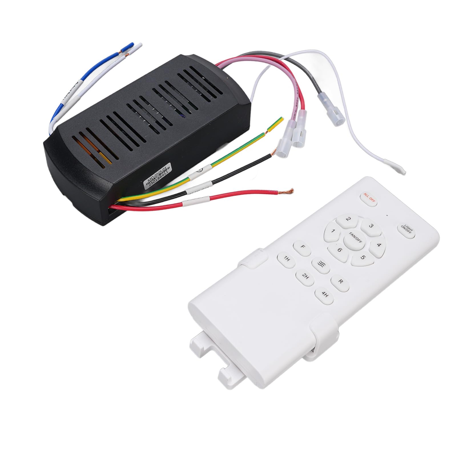 Kit de Télécommande Universelle pour Ventilateur de Plafond – Contrôle Longue Distance, Fonction de Synchronisation et compatibilité Universelle pour Lampe de Ventilateur de Plafond