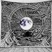 N / A Lune Transition Indien Mandala Tapisserie Murale Bohème Gitane Psychédélique Psychédélique Tapiz Sorcellerie Tapisserie Décoration De La Maison Tapisserie Fond Tissu A3 130x150cm
