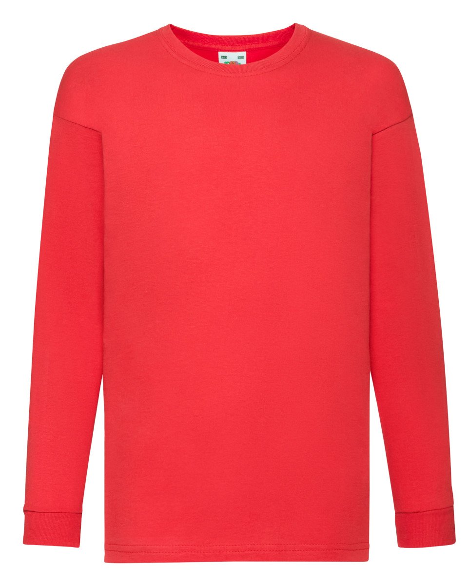 Integriti Schoolwear Kids Plain Basic Top Long Sleeve Girls Boys Uniform T-Shirt Tops 3-15 Years