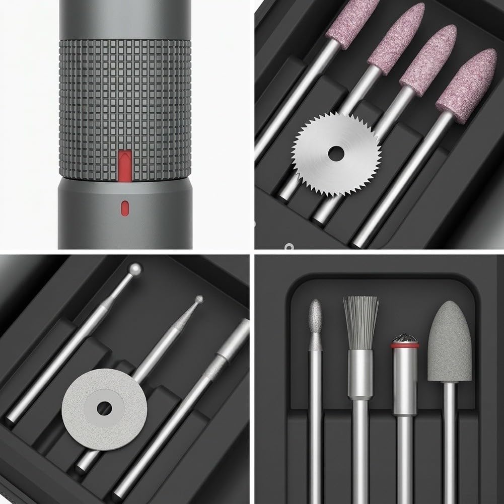 Kit Recargable USB-C para Grabado y Pulido para preciso Kit Recargable