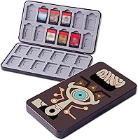 Vista 22 de PERFECTSIGHT Funda para tarjetas de juego de 48 interruptores para Nintendo Switch OLED/ Lite 48 funda de cartucho para tarjetas de juego y tarjetas