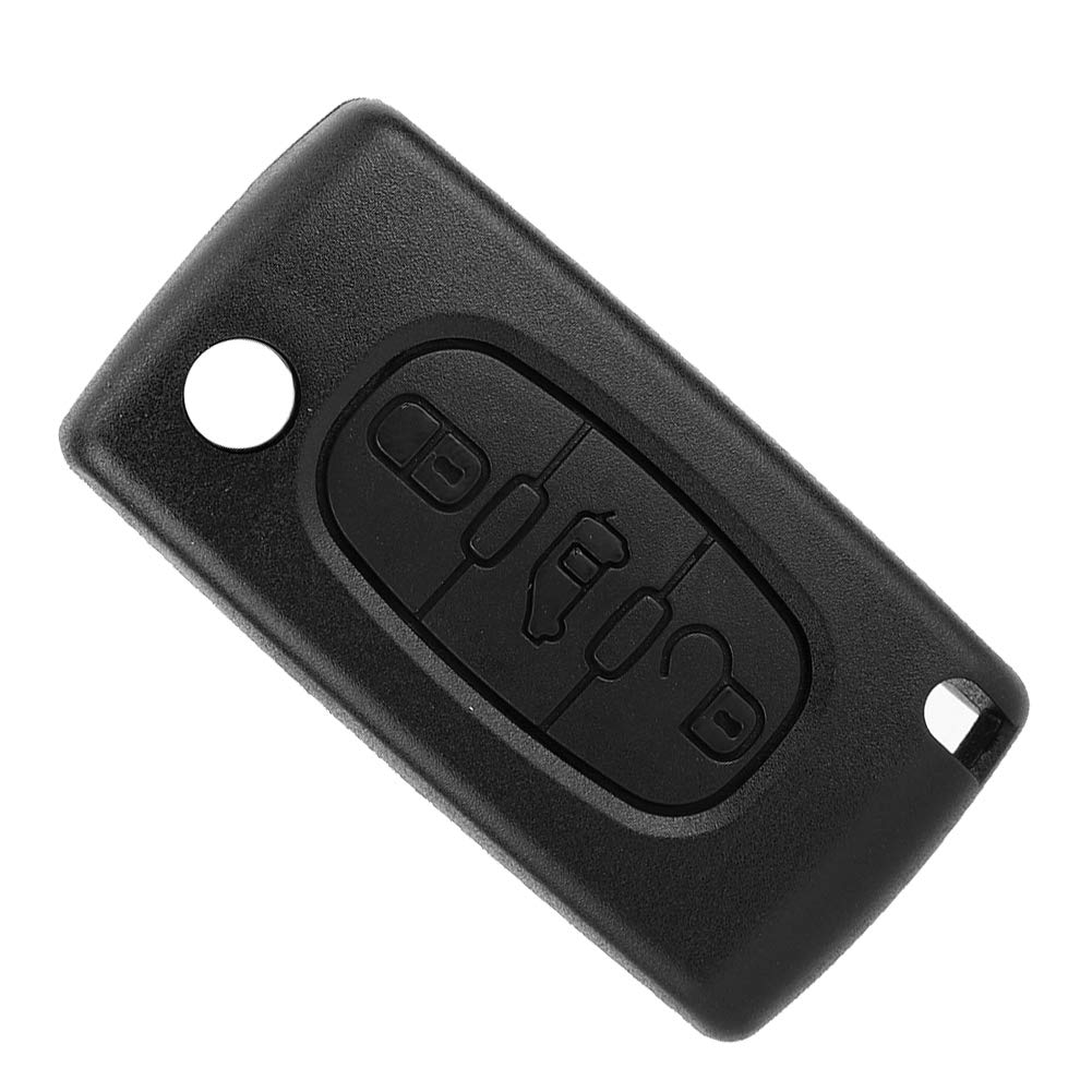 Buy Suuonee Key Fob Cover, 3 Button Car Remote Flip Key Fob Shell Case
