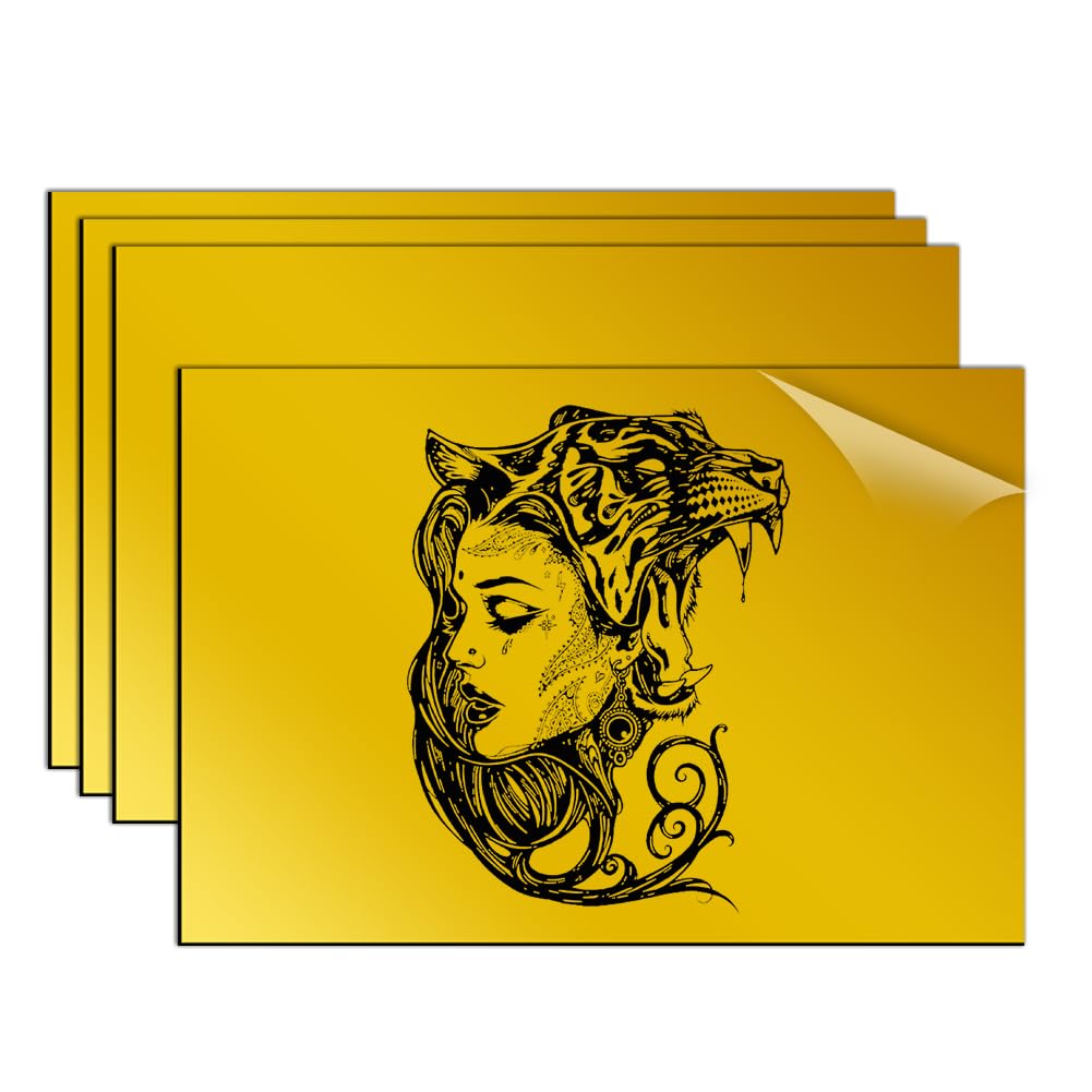 Materiał laserowy, tabliczki do grawerowania, półfabrykaty, 30 x 20 cm, 1,3 mm, płyta z tworzywa sztucznego do grawerowania, 4 sztuki, płytki do grawerowania, do tabliczki z nazwiskiem, drzwi
