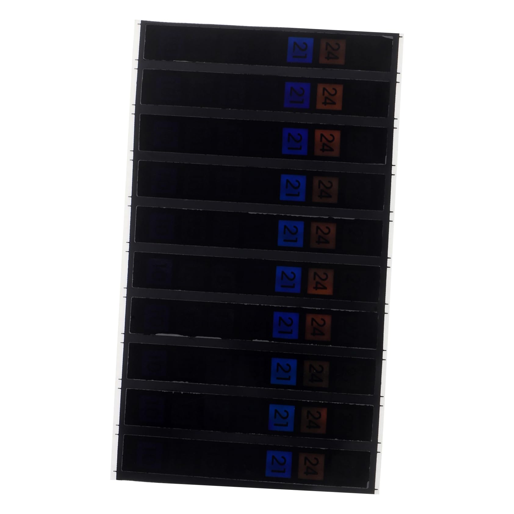 Cabilock Accurate Digital Thermometer for Sourdough 10pcs Cooking Thermometer Strip Adhesive Decal Home Brewing Tool