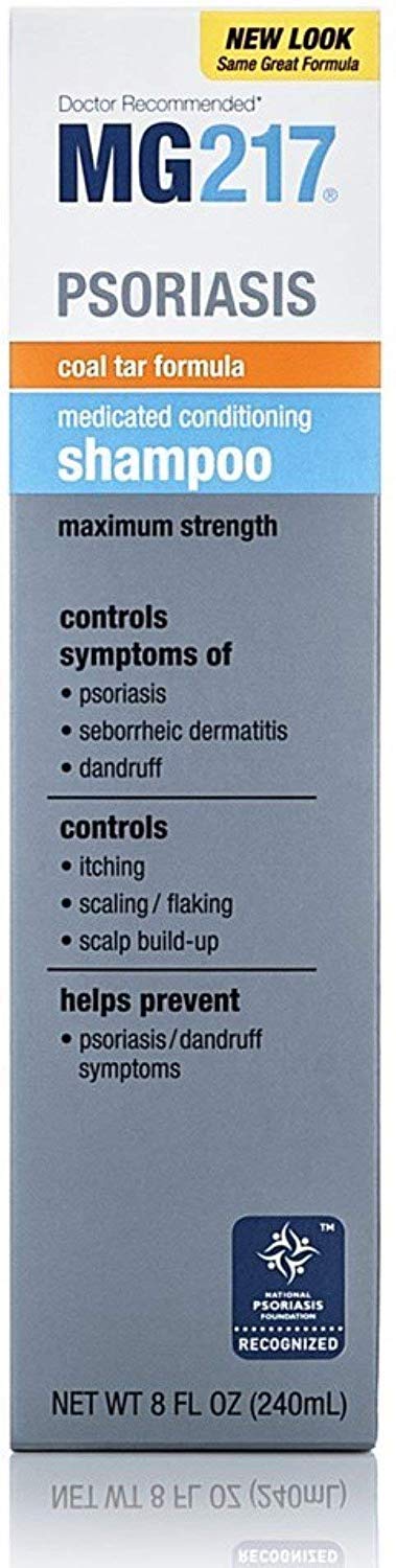 MG217Medicated Conditioning Coal Tar Formula Shampoo 8 oz (Pack of 8)